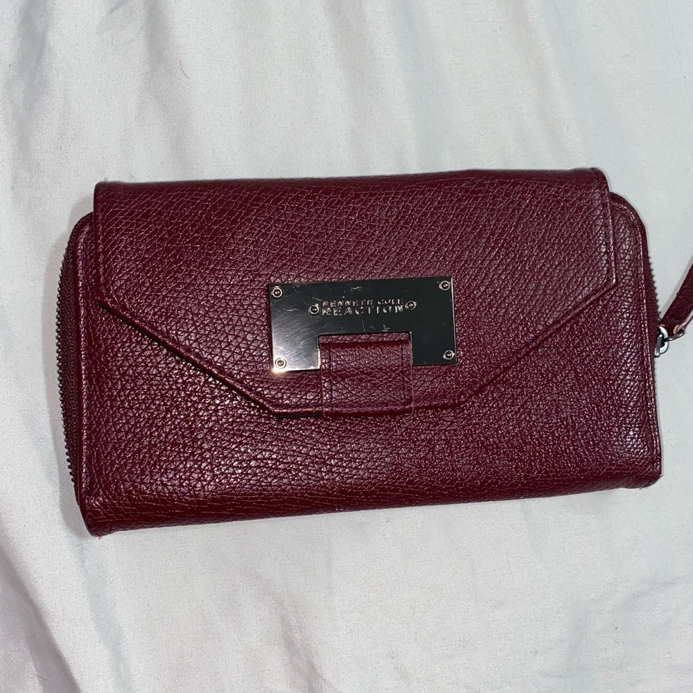 Cute dark purple wallet